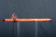 Easter Red Cedar Burl Native American Flute, Minor, Mid F#-4, #Q15A (11)